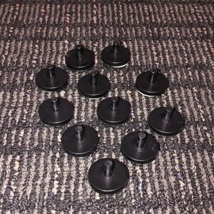 Black Sticky Platforms for Rubber Duckies in the Jeep Set